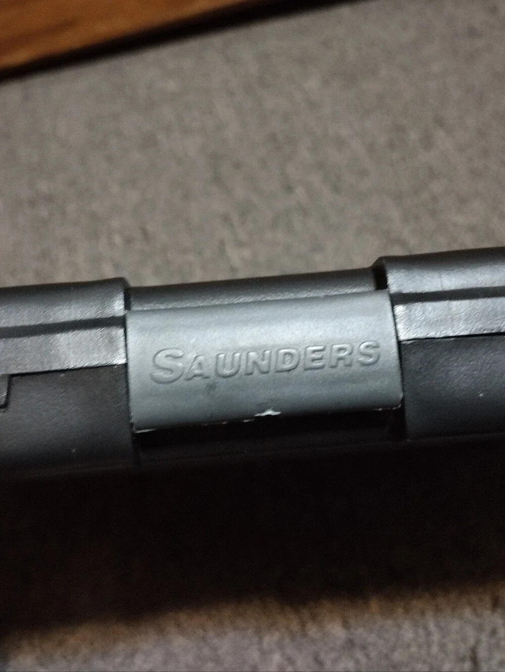 Saunders Black 2-Pocket Case With Clip Board